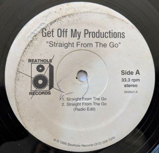 Get Off My Productions/the Figure– Straight From The Go/dream Come True 12 " Rap