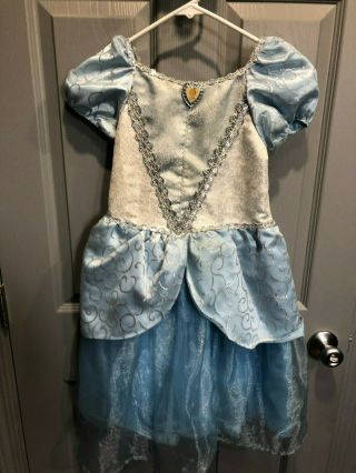 Disney Parks Authentic Cinderella Princess Dress With Tiara