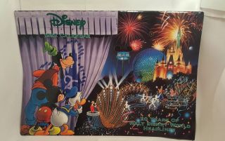 Vintage Walt Disney World 1992 20 Years Of Headlines Calendar