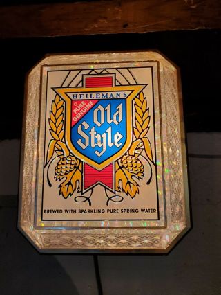 Vintage Heileman Old Style Beer 