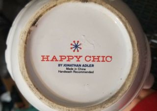happy chic white owl pitcher by jonathan adler ceramic whimsical Bird Drink 2