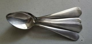6 Antique Vintage Collectible Spoons 6 " Royal Stainless - Allegheny Metal