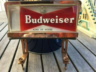 Vintage Budweiser Beer Counter Bar Top Sign Duluth Usa