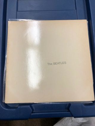 The Beatles White Album Capitol Records Vinyl Lp Swbo - 101 F - 969