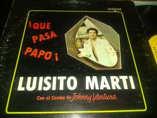 Luisito Marti Con El Conjunto De Johnny Ventura Que Paso Papo