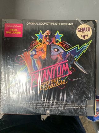 Phantom Of The Paradise - Soundtrack Recording Lp - A&m Sp 3653 G,  G,