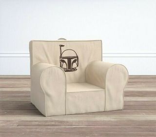 Pottery Barn Kids Star Wars Boba Fett Anywhere Chair Cover Regular Slip Cover