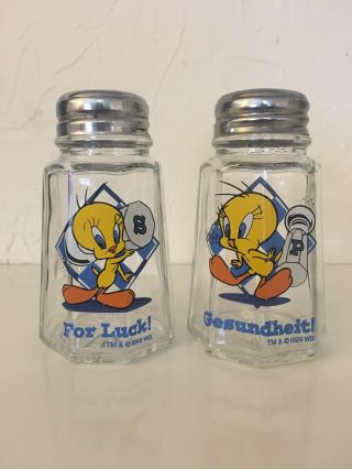 Vintage Tweety Bird Salt & Pepper Shakers 1999 Made In Canada