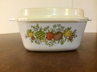 Corning Ware® Vintage Spice Of Life Covered Storage Containers (set of 2) 2