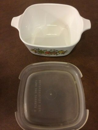 Corning Ware® Vintage Spice Of Life Covered Storage Containers (set of 2) 3