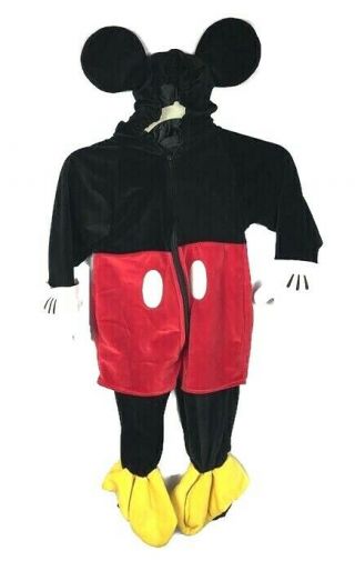 Disney Store Mickey Mouse Size 18 - 24 Mths.  Halloween Toddler Costume