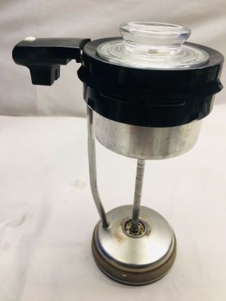 Vintage 10 Cup Corning Ware Percolator Coffee Pot Heating Element Basket & Top