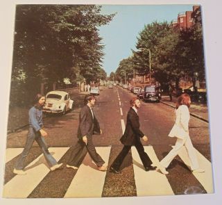 The Beatles Abbey Road Lp Vinyl Record Apple Records So - 383 1971 Vg,  Mccartney