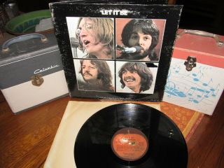 The Beatles Vinyl Lp Let It Be May 1970 Apple Beauty