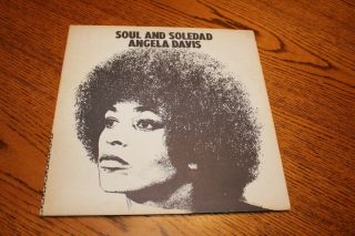 Angela Davis - Soul And Soledad Lp (flying Dutchman,  1971) Rare Vinyl Nm 10141
