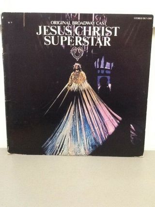 Jesus Christ Superstar Album,  Broadway Cast & Playbill,  1971,  Dl7 - 1503