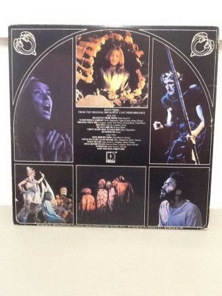 Jesus Christ Superstar Album,  Broadway Cast & Playbill,  1971,  DL7 - 1503 3
