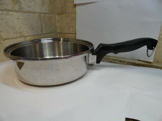 Chef’s Ware By Townecraft Sauce Pan 7 1/2” T304 2 Quart Stainless Steel