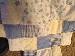 Vtg Sears Disney Winnie The Pooh Twin Comforter Quilt Bed Spread & Bed Skirt 3