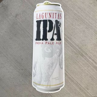 Lagunitas Craft Beer Rare Tall Can Metal Sign 26” X 9”