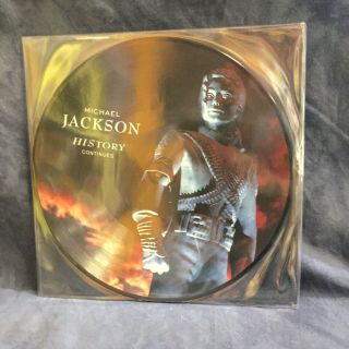 Michael Jackson - History: Continues [new Vinyl] Picture Disc