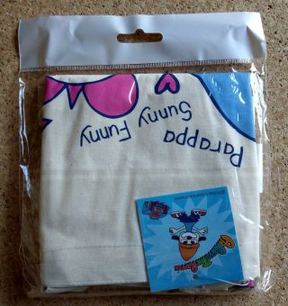 Japan PARAPPA THE RAPPER COTTON BAG sunny funny rodney alan greenblat game ps 2