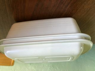 Tupperware Ultra 21 Loaf Pan 2 Qt 9 X 5 Oven Microwave Bread Meat Loaf Lid