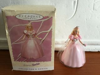 Hallmark Keepsake Springtime Barbie Collector Series Ornament 1996