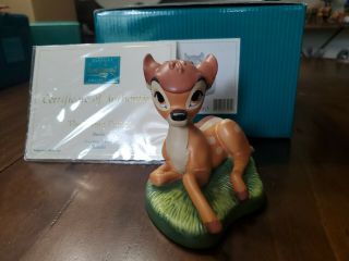 Walt Disney Collectors Club Wdcc 2004 Bambi The Young Prince W/ Box &