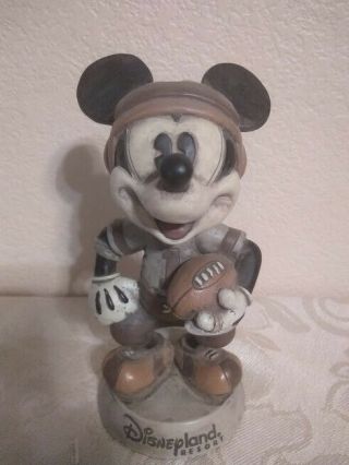 Disneyland Resort Mickey Mouse Football Player Bobblehead