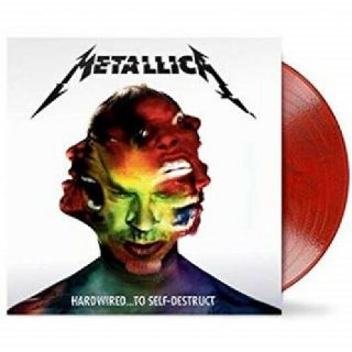 Metallica Hardwired To Self Destruct Red Colored Vinyl 2 Lp Set