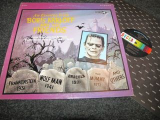 An Evening With Boris Karloff And His Friends Soundtrack - Decca Lp