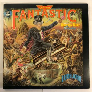 1975 Elton John Captain Fantastic And The Brown Dirt Cowboy 12 " Vinyl Record