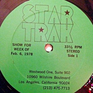 Radio Show: Star Trak 2/6/78 Dan Hill,  Narada Michael Walden,  Chuck Leavell
