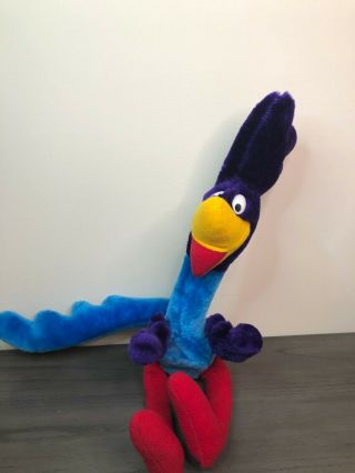 1992 17 " Road Runner Poseable Plush By Mighty Star