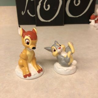 Bambi And Thumper Disney Salt And Pepper Shakers