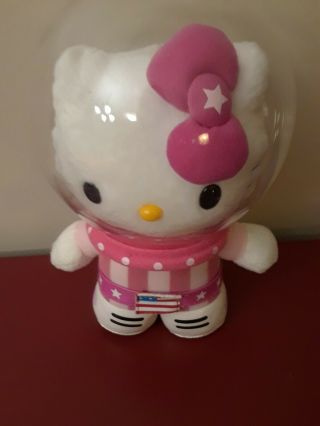 10 " Sanrio Hello Kitty Astronaut Plush Stuffed Toy With The Bubble Helmet