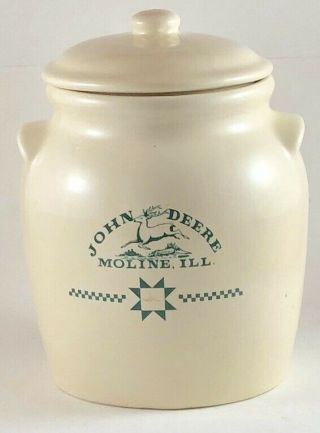 John Deere Moline Il Cookie Flour Coffee Canister