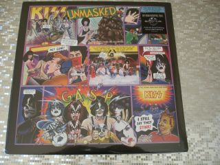 Kiss " Unmasked " Lp 180 Gram 2014 Mercury ‎– B0020072 - 01