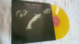 The Smiths Queen Is Dead Yellow Vinyl Lp Morrissey