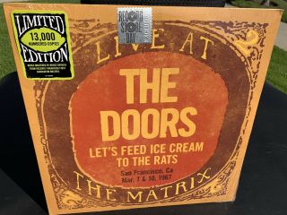 The Door Let’s Feed Ice Cream To The Rats Lp Vinyl Matrix Rsd