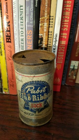 Pabst Blue Ribbon Bock 12oz Flat Top Beer Can