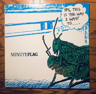 Minuteflag Ep - Vinyl Lp - Sst Records Sst 050 - Minutemen Black Flag Mike Watt