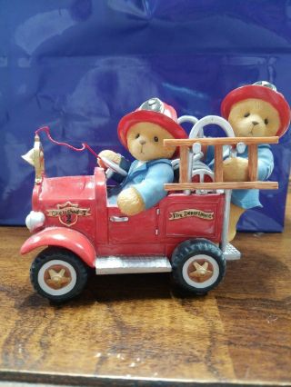 Cherished Teddies Dustin And Austin " Hold On For The Ride Of Your Life " 477508