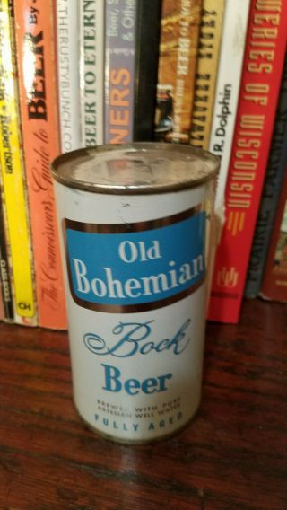 Old Bohemian Bock 12oz Flat Top Beer Can Higher Grade