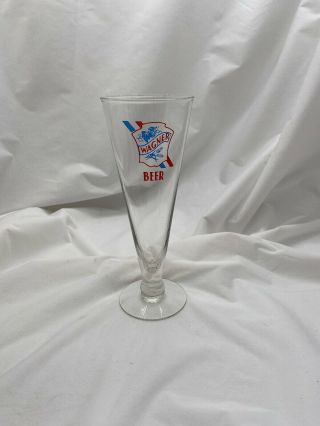 Wagner Beer Glass,  Granite City Il Brewery Barware Man Cave