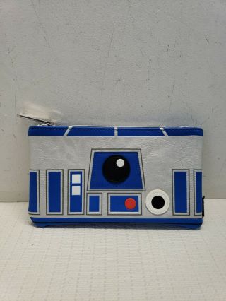 Loungefly X Star Wars R2 - D2 Faux Leather Coin/cosmetic Bag