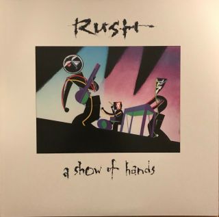 Rush A Show Of Hands 200g 2xlp Audiophile Vinyls Gatefold Jacket
