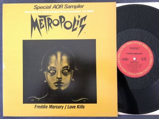 Special Aor Sampler Metropolis Freddie Mercury - Love Kills Columbia 12 " Single