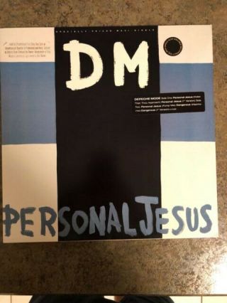 Depeche Mode Personal Jesus / Dangerous 12 " Vinyl Record Promo 1989 Sire Wb